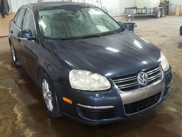 3VWST71K05M632152 - 2005 VOLKSWAGEN NEW JETTA BLUE photo 1