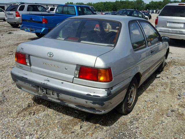 JT2EL43B8M0092913 - 1991 TOYOTA TERCEL DEL SILVER photo 4