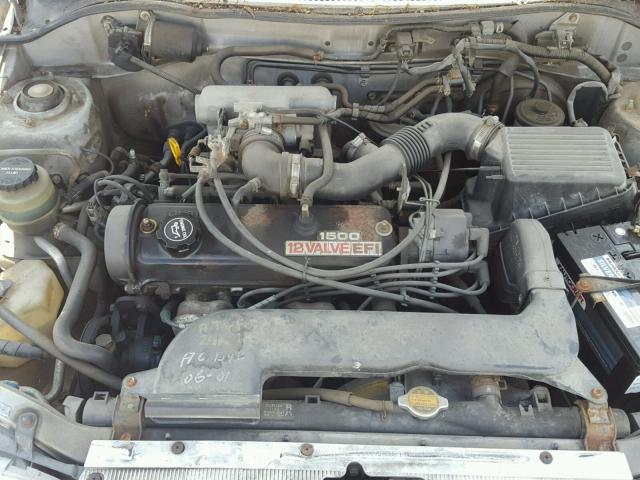 JT2EL43B8M0092913 - 1991 TOYOTA TERCEL DEL SILVER photo 7