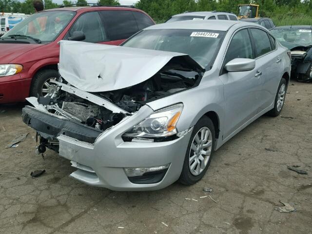 1N4AL3AP6EC170836 - 2014 NISSAN ALTIMA 2.5 SILVER photo 2