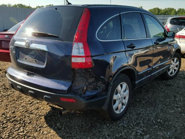 5J6RE48548L038867 - 2008 HONDA CR-V EX BLUE photo 4