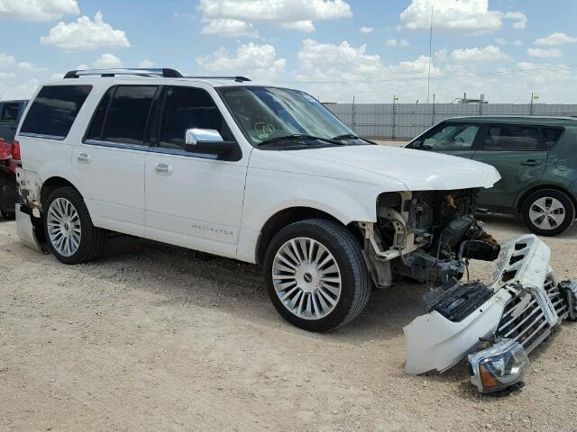 5LMJJ2HT1FEJ11348 - 2015 LINCOLN NAVIGATOR WHITE photo 1