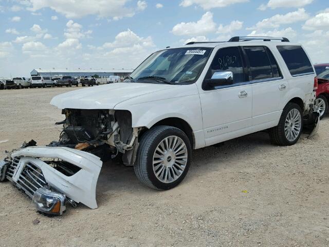 5LMJJ2HT1FEJ11348 - 2015 LINCOLN NAVIGATOR WHITE photo 2