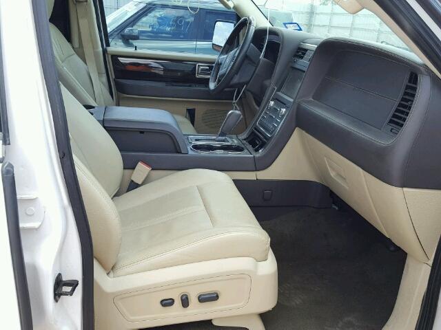 5LMJJ2HT1FEJ11348 - 2015 LINCOLN NAVIGATOR 白色 照片 5