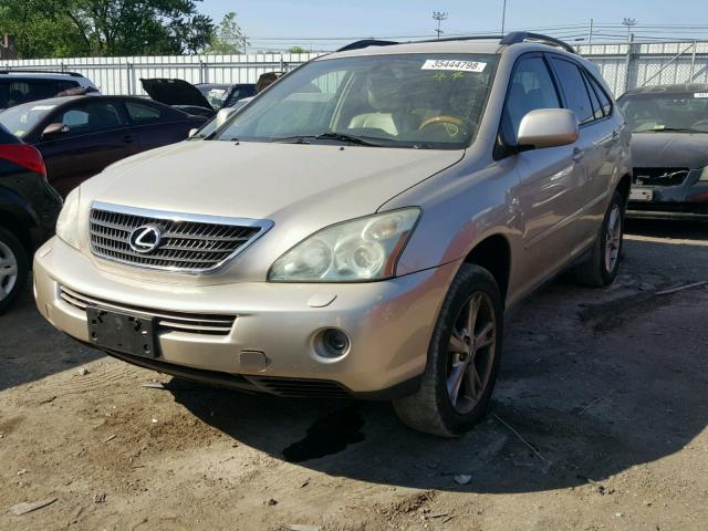 JTJGW31U562000425 - 2006 LEXUS RX 400 SILVER photo 2