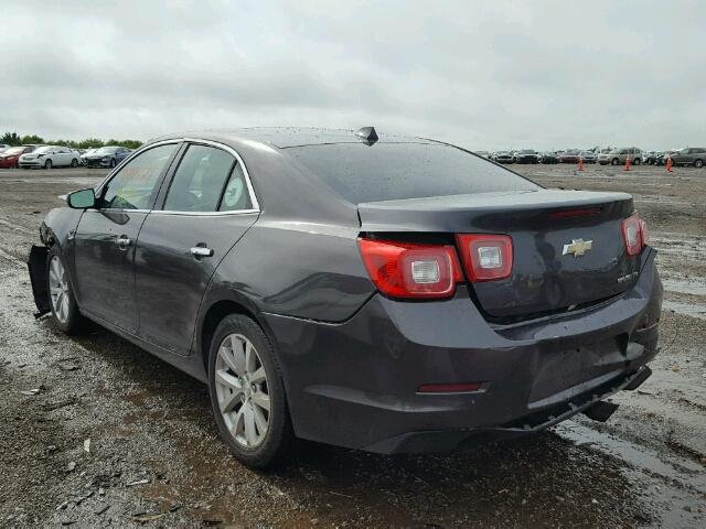 1G11H5SA1DF286257 - 2013 CHEVROLET MALIBU LTZ 灰色 照片 3