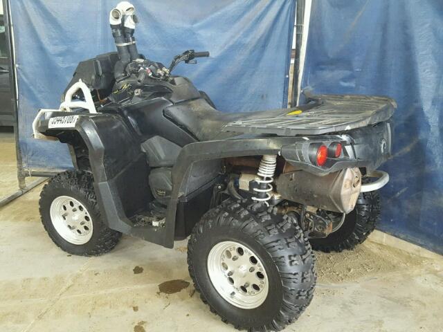 3JBLWAJ20FJ000348 - 2015 CAN-AM OUTLANDER BLACK photo 3