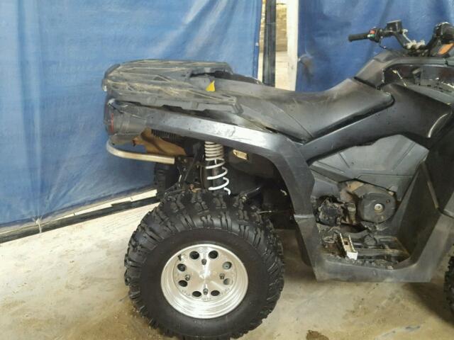 3JBLWAJ20FJ000348 - 2015 CAN-AM OUTLANDER BLACK photo 6