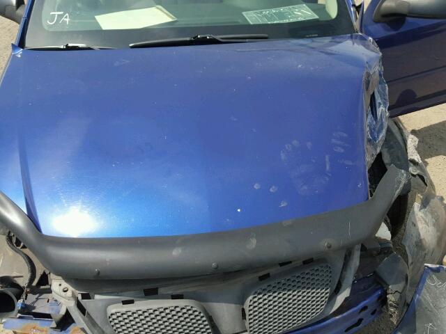 1G2AJ55F667768436 - 2006 PONTIAC PURSUIT BLUE photo 7