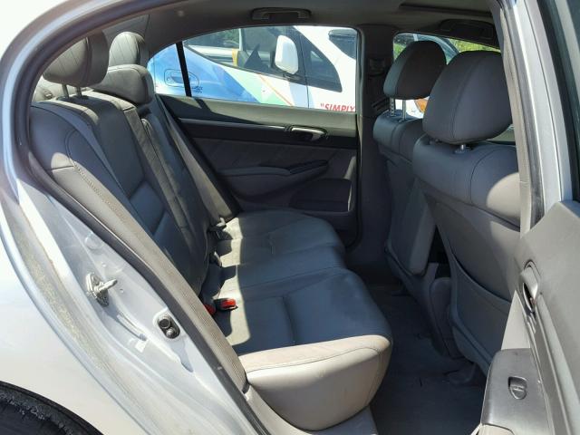 2HGFA16988H325619 - 2008 HONDA CIVIC EXL 银色 照片 6