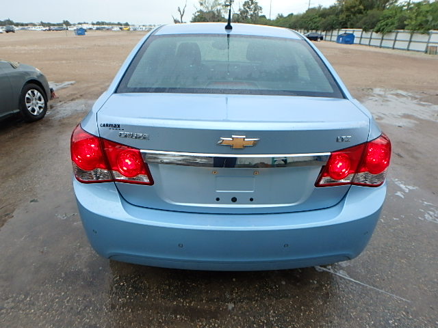 1G1PH5S92B7265585 - 2011 CHEVROLET CRUZE LTZ BLUE photo 9