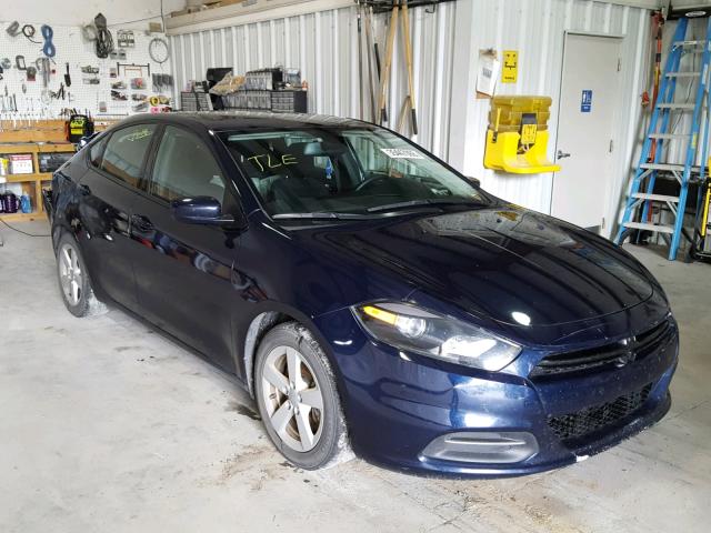 1C3CDFBB4FD309382 - 2015 DODGE DART SXT BLUE photo 1