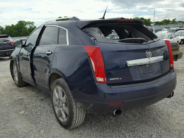 3GYFNFEY6BS505284 - 2011 CADILLAC SRX PREMIU BLUE photo 3