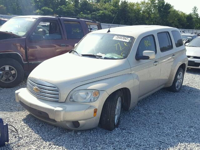 3GNCA23B59S548270 - 2009 CHEVROLET HHR LT BEIGE photo 2