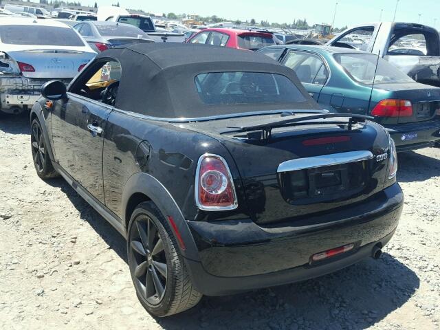 WMWSY1C54CT311509 - 2012 MINI COOPER ROA BLACK photo 3