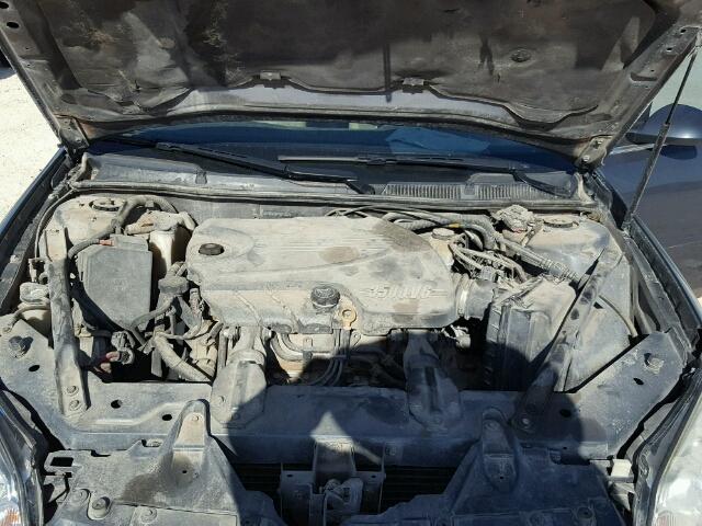 2G1WT57K691297369 - 2009 CHEVROLET IMPALA 1LT BLUE photo 7