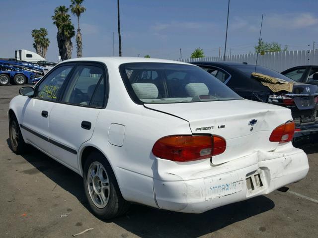 1Y1SK5288YZ421809 - 2000 CHEVROLET GEO PRIZM 白色 照片 3