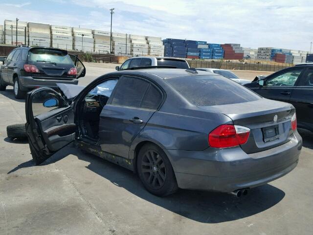 WBAVB135X6PT02454 - 2006 BMW 325 I GRAY photo 3