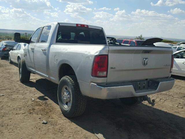 3C6UR5DL7DG579828 - 2013 RAM 2500 SLT SILVER photo 3