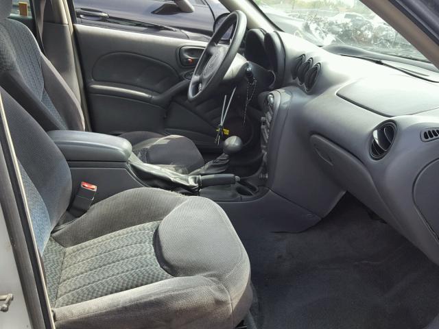 1G2NF52E82M624400 - 2002 PONTIAC GRAND AM S SILVER photo 5
