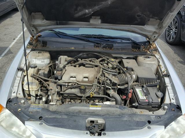 1G2NF52E82M624400 - 2002 PONTIAC GRAND AM S SILVER photo 7