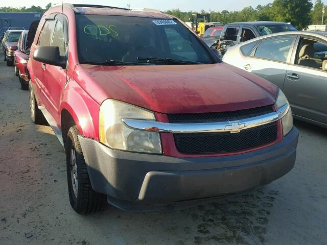 2CNDL13F256070043 - 2005 CHEVROLET EQUINOX LS BURGUNDY photo 1