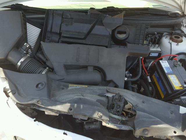 1G1ZB5EB5A4120629 - 2010 CHEVROLET MALIBU LS WHITE photo 7