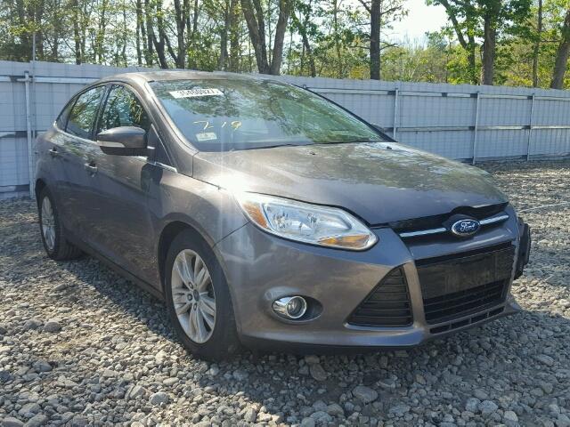 1FAHP3H2XCL259688 - 2012 FORD FOCUS SEL GRAY photo 1