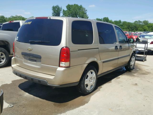 1GNDV23L46D104651 - 2006 CHEVROLET UPLANDER L 金色 照片 4