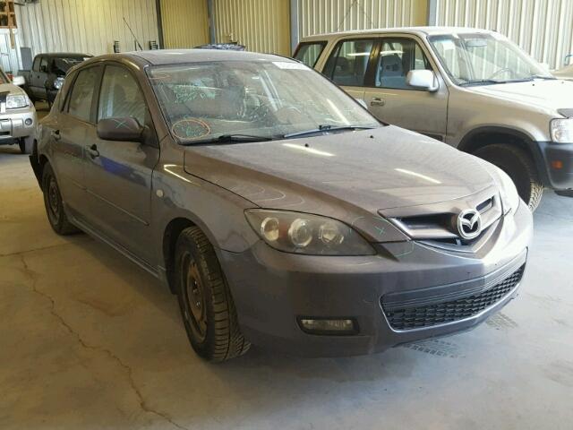 JM1BK343071624409 - 2007 MAZDA 3 HATCHBAC GRAY photo 1