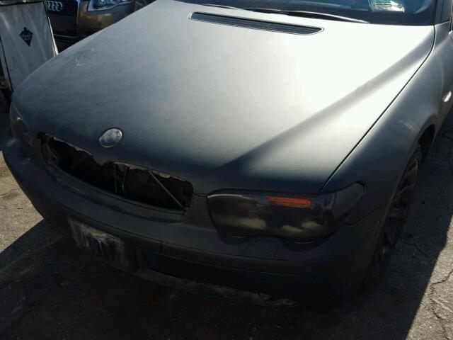 WBAGL63412DP59708 - 2002 BMW 745 I BLACK photo 7