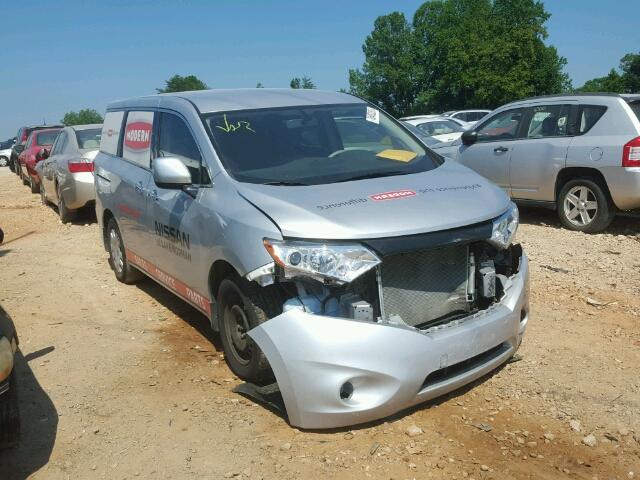 JN8AE2KP8F9134467 - 2015 NISSAN QUEST S SILVER photo 1