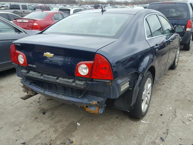 1G1ZB5E17BF185706 - 2011 CHEVROLET MALIBU LS BLUE photo 4