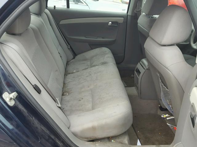 1G1ZB5E17BF185706 - 2011 CHEVROLET MALIBU LS BLUE photo 6