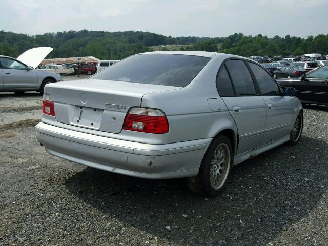 WBADT63493CK32977 - 2003 BMW 530 I AUTO SILVER photo 4