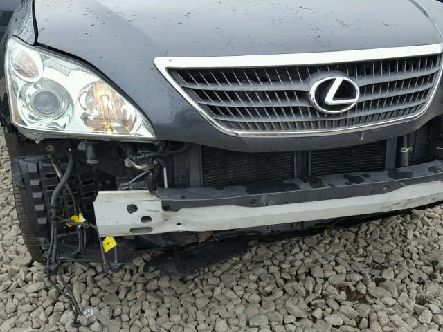 JTJHW31U160003158 - 2006 LEXUS RX 400 GRAY photo 9