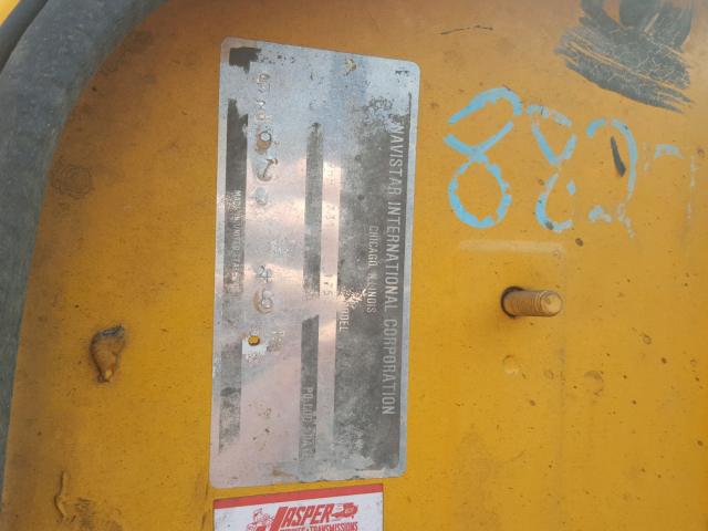 1HVLNHGL9HH487316 - 1987 INTERNATIONAL S-SERIES 1 黄色 照片 10