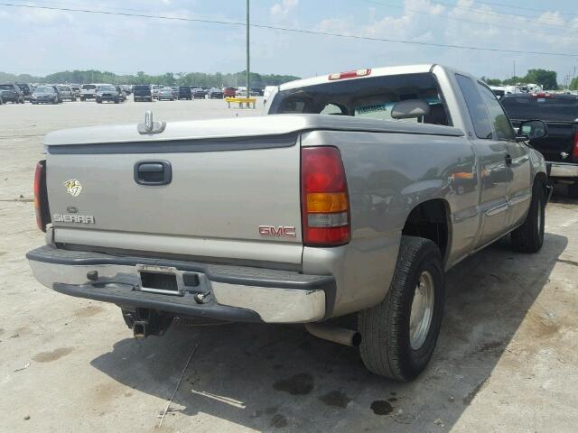 2GTEC19TX31304378 - 2003 GMC SIERRA C15 GOLD photo 4