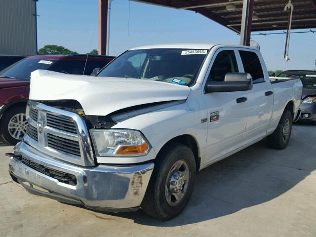 3C6TD4CTXCG173546 - 2012 DODGE RAM 2500 S WHITE photo 2