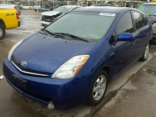 JTDKB20U797833736 - 2009 TOYOTA PRIUS BLUE photo 2