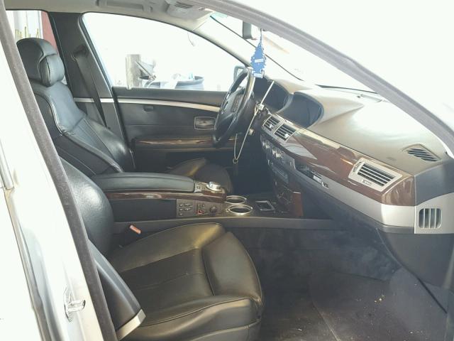 WBAHN83596DT63700 - 2006 BMW 750 LI SILVER photo 5