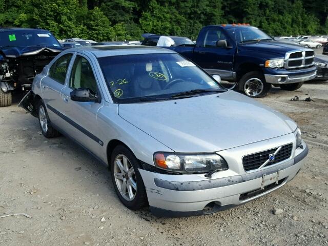 YV1RS58D322121340 - 2002 VOLVO S60 2.4T SILVER photo 1