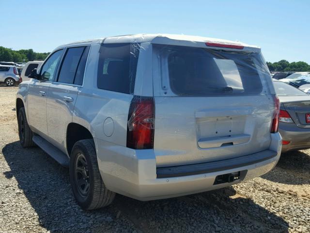 1GNLCDEC3HR363258 - 2017 CHEVROLET TAHOE POLI SILVER photo 3