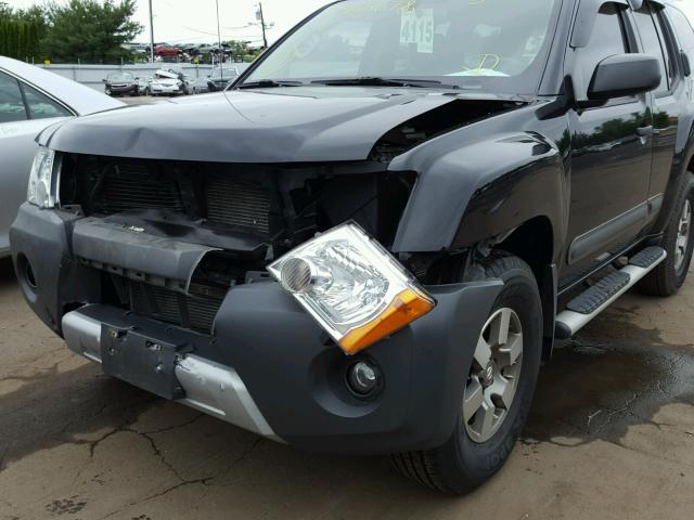 5N1AN0NWXDN818360 - 2013 NISSAN XTERRA X GRAY photo 9