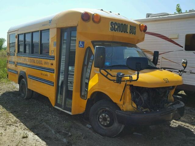 1GB6G5BG1D1150796 - 2013 CHEVROLET EXPRESS G4 YELLOW photo 1