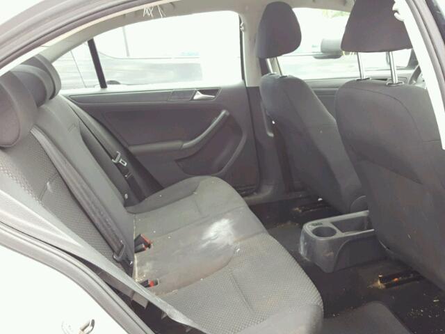 3VW1K7AJ2CM347293 - 2012 VOLKSWAGEN JETTA BASE 银色 照片 6