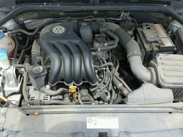 3VW1K7AJ2CM347293 - 2012 VOLKSWAGEN JETTA BASE 银色 照片 7