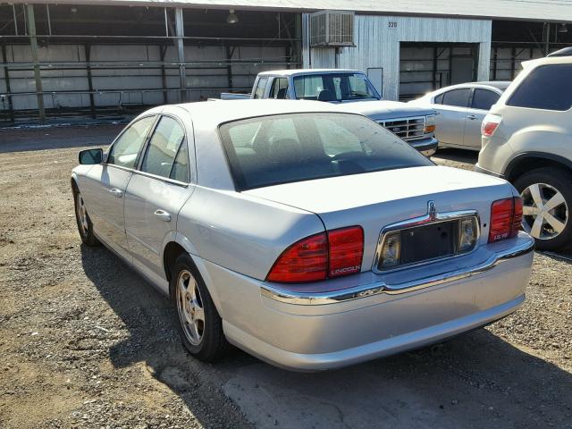 1LNHM87A81Y630643 - 2001 LINCOLN LS SILVER photo 3