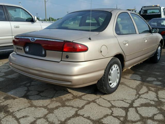 3FAFP6634WM142941 - 1998 FORD CONTOUR LX TAN photo 4