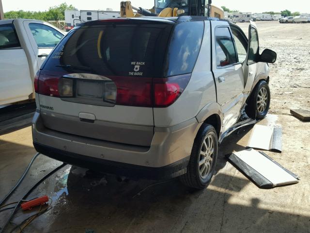 3G5DB03E65S552564 - 2005 BUICK RENDEZVOUS TWO TONE photo 4